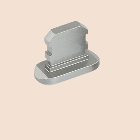 Bouchon Anti-poussiere Lightning USB Jack J06 pour Apple iPad Mini 5 (2019) Gris