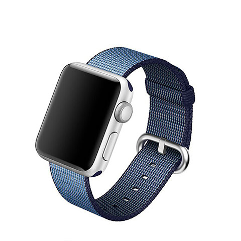 Bracelet Milanais pour Apple iWatch 4 40mm Bleu