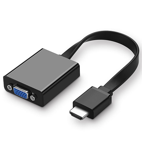 Cable HDMI Male vers VGA H01 Noir