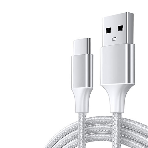 Cable Type-C Android Universel 3A H04 pour Apple iPad Pro 11 (2022) Blanc