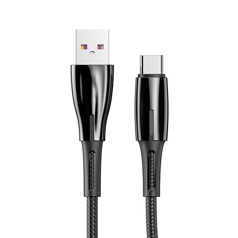 Cable Type-C Android Universel T12 pour Apple iPad Pro 11 (2022) Noir