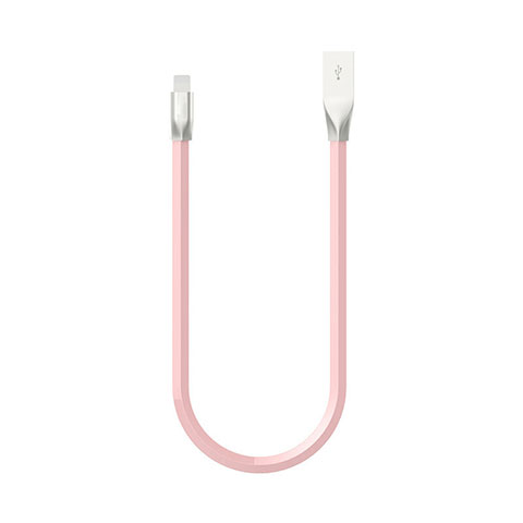 Chargeur Cable Data Synchro Cable C06 pour Apple iPad Air 10.9 (2020) Rose