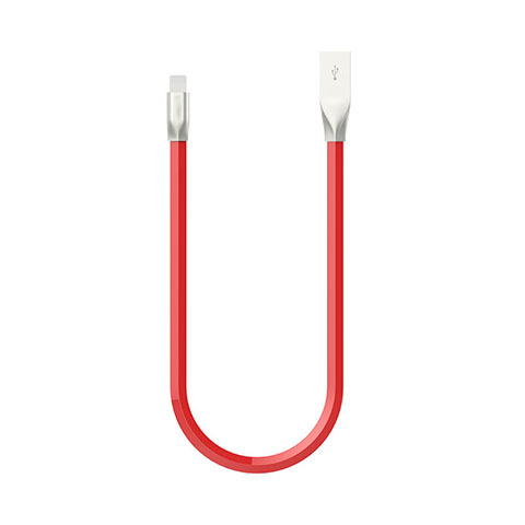 Chargeur Cable Data Synchro Cable C06 pour Apple iPhone 13 Pro Rouge