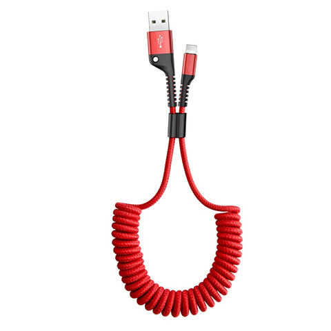 Chargeur Cable Data Synchro Cable C08 pour Apple iPad 10.2 (2020) Rouge