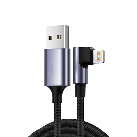 Chargeur Cable Data Synchro Cable C10 pour Apple iPhone 13 Noir