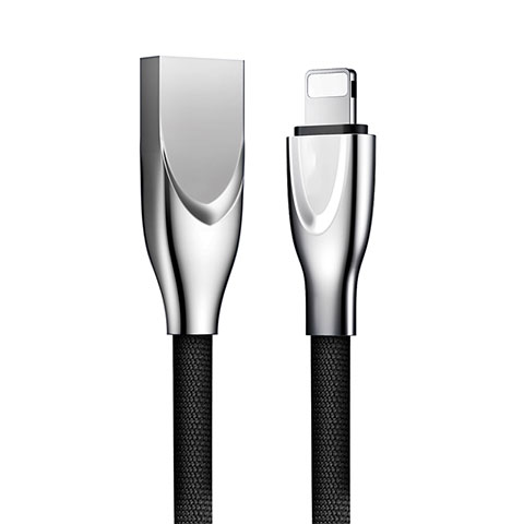 Chargeur Cable Data Synchro Cable D05 pour Apple iPhone 5S Noir