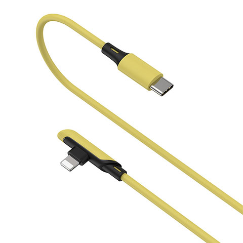 Chargeur Cable Data Synchro Cable D10 pour Apple iPad 10.2 (2020) Jaune