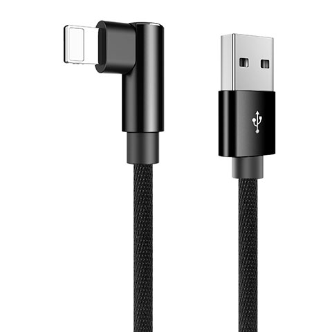 Chargeur Cable Data Synchro Cable D16 pour Apple iPhone Xs Max Noir
