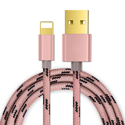 Chargeur Cable Data Synchro Cable L01 pour Apple iPhone 6 Plus Or Rose