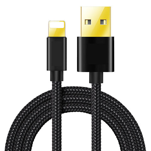 Chargeur Cable Data Synchro Cable L02 pour Apple iPad 10.2 (2020) Noir