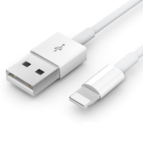 Chargeur Cable Data Synchro Cable L09 pour Apple iPhone 12 Mini Blanc