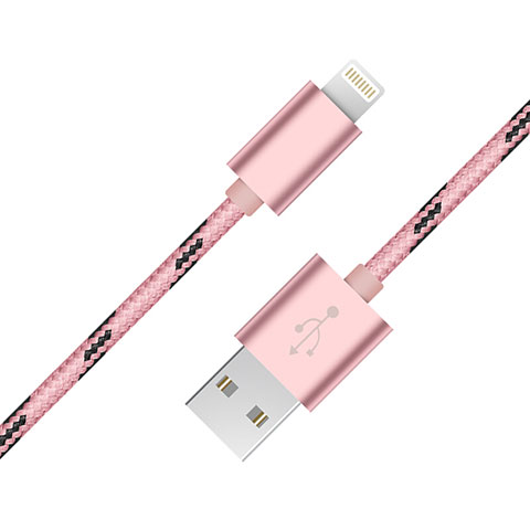 Chargeur Cable Data Synchro Cable L10 pour Apple iPad Air 4 10.9 (2020) Rose