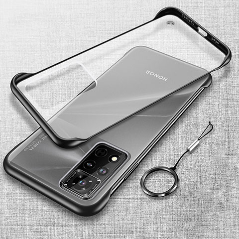 Coque Antichocs Rigide Sans Cadre Transparente Crystal Etui Housse H01 pour Huawei Honor V40 5G Noir