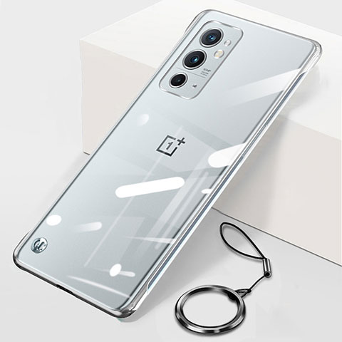 Coque Antichocs Rigide Sans Cadre Transparente Crystal Etui Housse H01 pour OnePlus 9RT 5G Argent