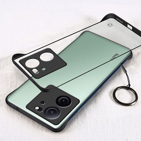 Coque Antichocs Rigide Sans Cadre Transparente Crystal Etui Housse H03 pour Xiaomi Redmi K60 Ultra 5G Noir