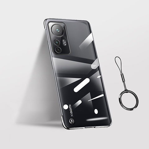 Coque Antichocs Rigide Sans Cadre Transparente Crystal Etui Housse H03 pour Xiaomi Redmi Note 12S Noir