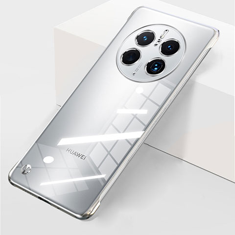 Coque Antichocs Rigide Sans Cadre Transparente Crystal Etui Housse pour Huawei Mate 50E Argent