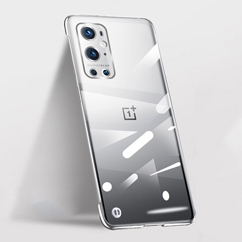 Coque Antichocs Rigide Sans Cadre Transparente Crystal Etui Housse pour OnePlus 9 Pro 5G Argent