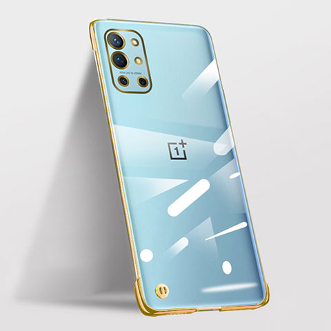 Coque Antichocs Rigide Sans Cadre Transparente Crystal Etui Housse pour OnePlus 9R 5G Or