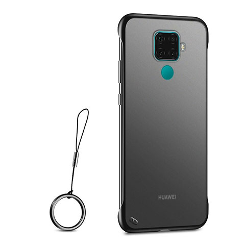 Coque Antichocs Rigide Transparente Crystal Etui Housse H01 pour Huawei Nova 5z Noir