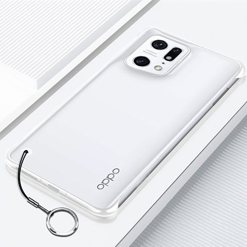 Coque Antichocs Rigide Transparente Crystal Etui Housse H01 pour Oppo Find X5 5G Clair