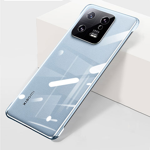 Coque Antichocs Rigide Transparente Crystal Etui Housse H01 pour Xiaomi Mi 13 Pro 5G Bleu