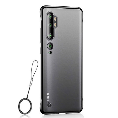 Coque Antichocs Rigide Transparente Crystal Etui Housse H01 pour Xiaomi Mi Note 10 Pro Noir