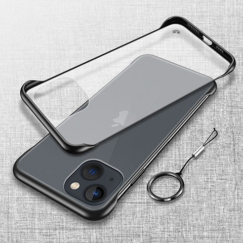 Coque Antichocs Rigide Transparente Crystal Etui Housse H02 pour Apple iPhone 14 Plus Noir