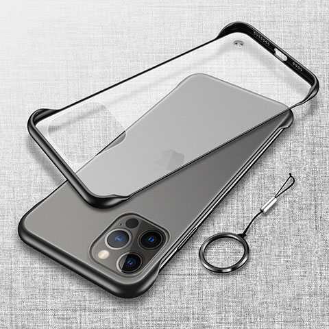 Coque Antichocs Rigide Transparente Crystal Etui Housse H02 pour Apple iPhone 16 Pro Max Noir