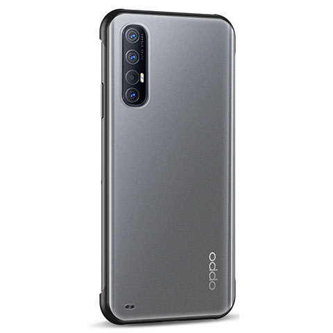 Coque Antichocs Rigide Transparente Crystal Etui Housse H02 pour Oppo Reno3 Pro Noir