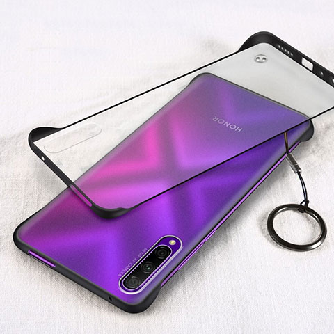 Coque Antichocs Rigide Transparente Crystal Etui Housse H03 pour Huawei P Smart Pro (2019) Noir