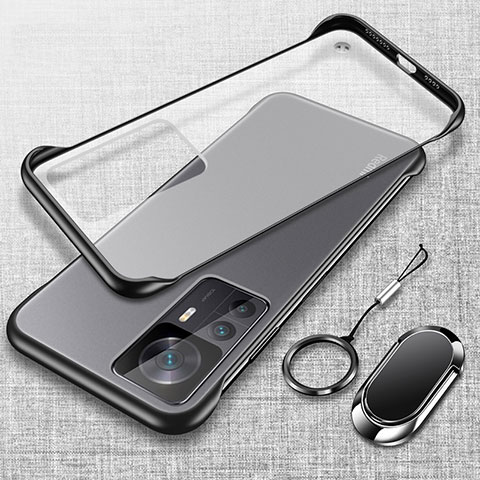 Coque Antichocs Rigide Transparente Crystal Etui Housse H03 pour Xiaomi Mi 12T 5G Noir