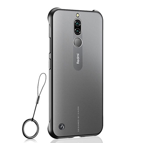 Coque Antichocs Rigide Transparente Crystal Etui Housse H03 pour Xiaomi Redmi 8 Noir