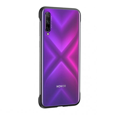 Coque Antichocs Rigide Transparente Crystal Etui Housse H04 pour Huawei P Smart Pro (2019) Noir