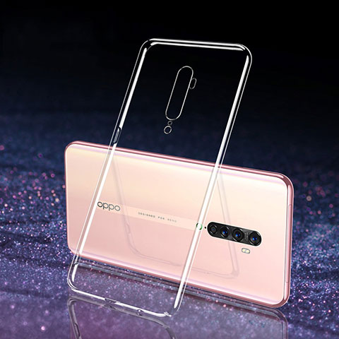 Coque Antichocs Rigide Transparente Crystal Etui Housse H04 pour Oppo Reno2 Clair