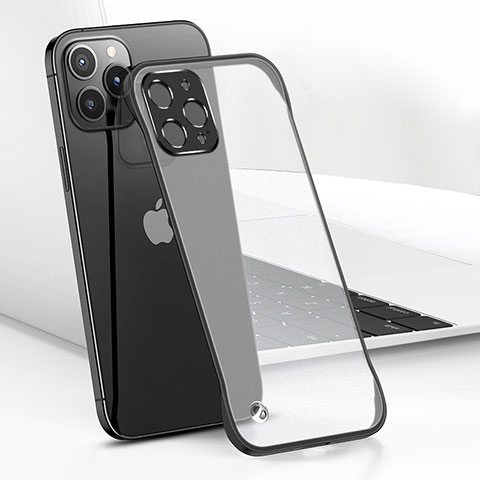 Coque Antichocs Rigide Transparente Crystal Etui Housse H05 pour Apple iPhone 13 Pro Max Noir