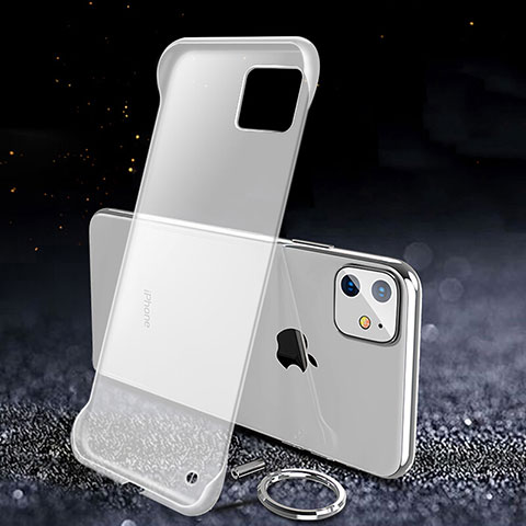 Coque Antichocs Rigide Transparente Crystal Etui Housse S01 pour Apple iPhone 11 Blanc