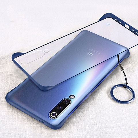 Coque Antichocs Rigide Transparente Crystal Etui Housse S01 pour Xiaomi Mi A3 Bleu