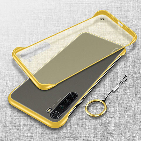 Coque Antichocs Rigide Transparente Crystal Etui Housse S01 pour Xiaomi Redmi Note 8 Jaune