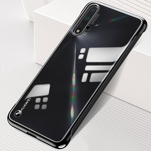 Coque Antichocs Rigide Transparente Crystal Etui Housse S02 pour Huawei Nova 5 Noir