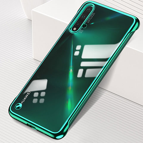 Coque Antichocs Rigide Transparente Crystal Etui Housse S02 pour Huawei Nova 5 Vert