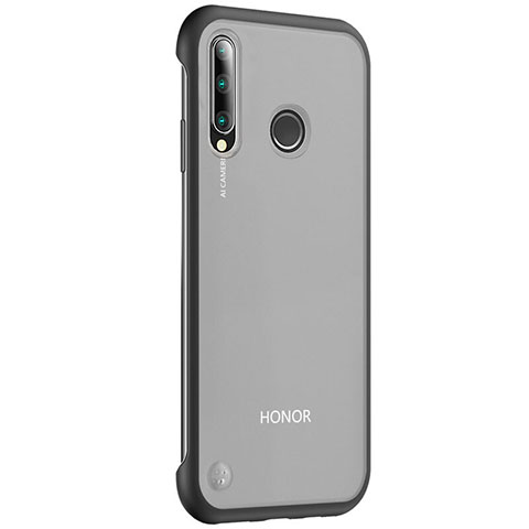 Coque Antichocs Rigide Transparente Crystal Etui Housse S02 pour Huawei P Smart+ Plus (2019) Noir