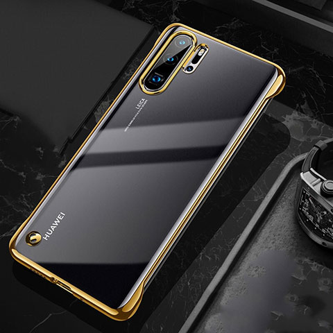 Coque Antichocs Rigide Transparente Crystal Etui Housse S04 pour Huawei P30 Pro New Edition Or