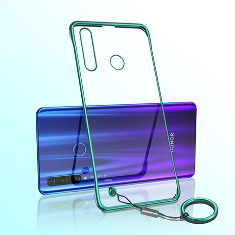 Coque Antichocs Rigide Transparente Crystal Etui Housse S05 pour Huawei Honor 20 Lite Vert