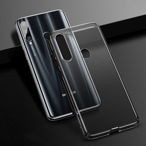 Coque Antichocs Rigide Transparente Crystal K01 pour Huawei P Smart+ Plus (2019) Noir