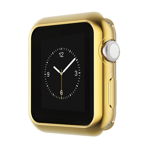 Coque Bumper Luxe Aluminum Metal A01 pour Apple iWatch 3 42mm Or