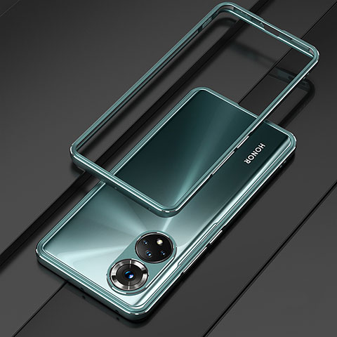 Coque Bumper Luxe Aluminum Metal Etui pour Huawei Honor 50 Pro 5G Vert