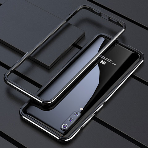 Coque Bumper Luxe Aluminum Metal Etui pour Xiaomi Mi 9 Noir