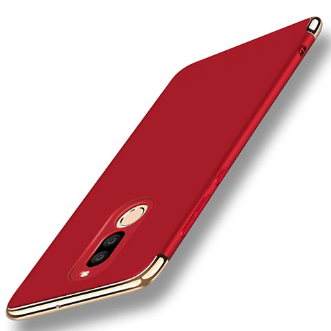 Coque Bumper Luxe Metal et Plastique Etui Housse avec Support Bague Anneau A01 pour Huawei Nova 2i Rouge