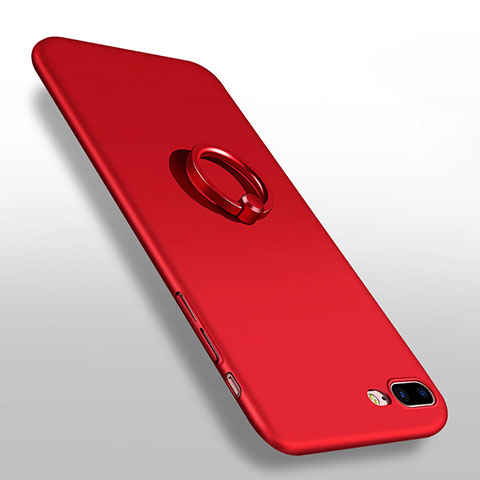 Coque Bumper Luxe Metal et Plastique Etui Housse F02 pour Apple iPhone 8 Plus Rouge